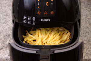 French Fries Cooked in an Airfryer